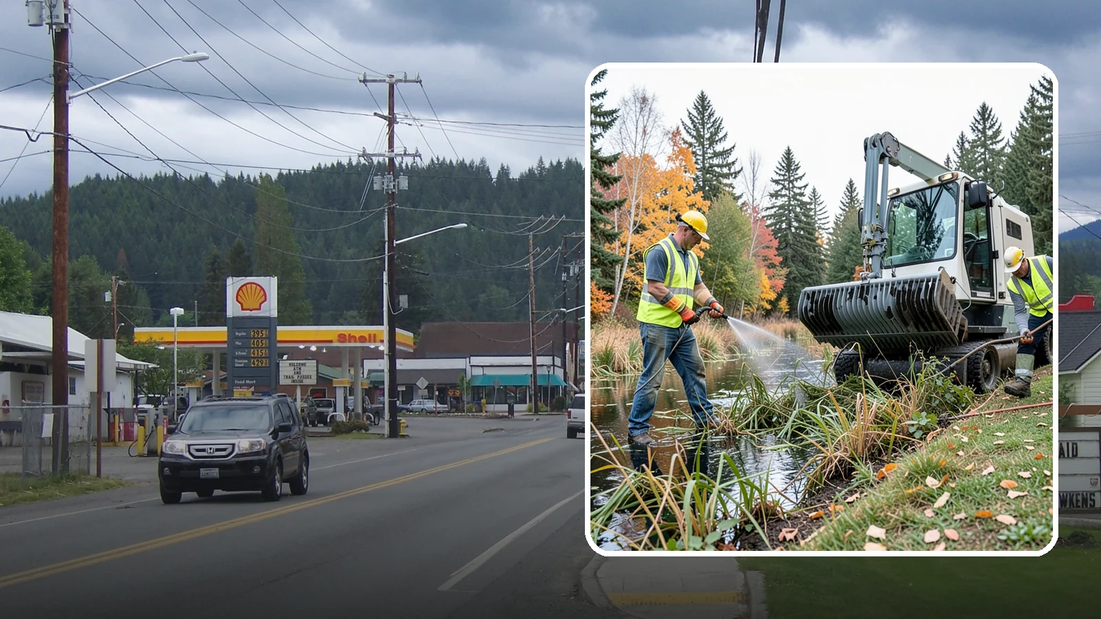 Aquatic Weed Control in Granite Falls, Snohomish County, WA - Permit-compliant control of invasive aquatic vegetation in municipal ponds, stormwater facilities, and shorelines.