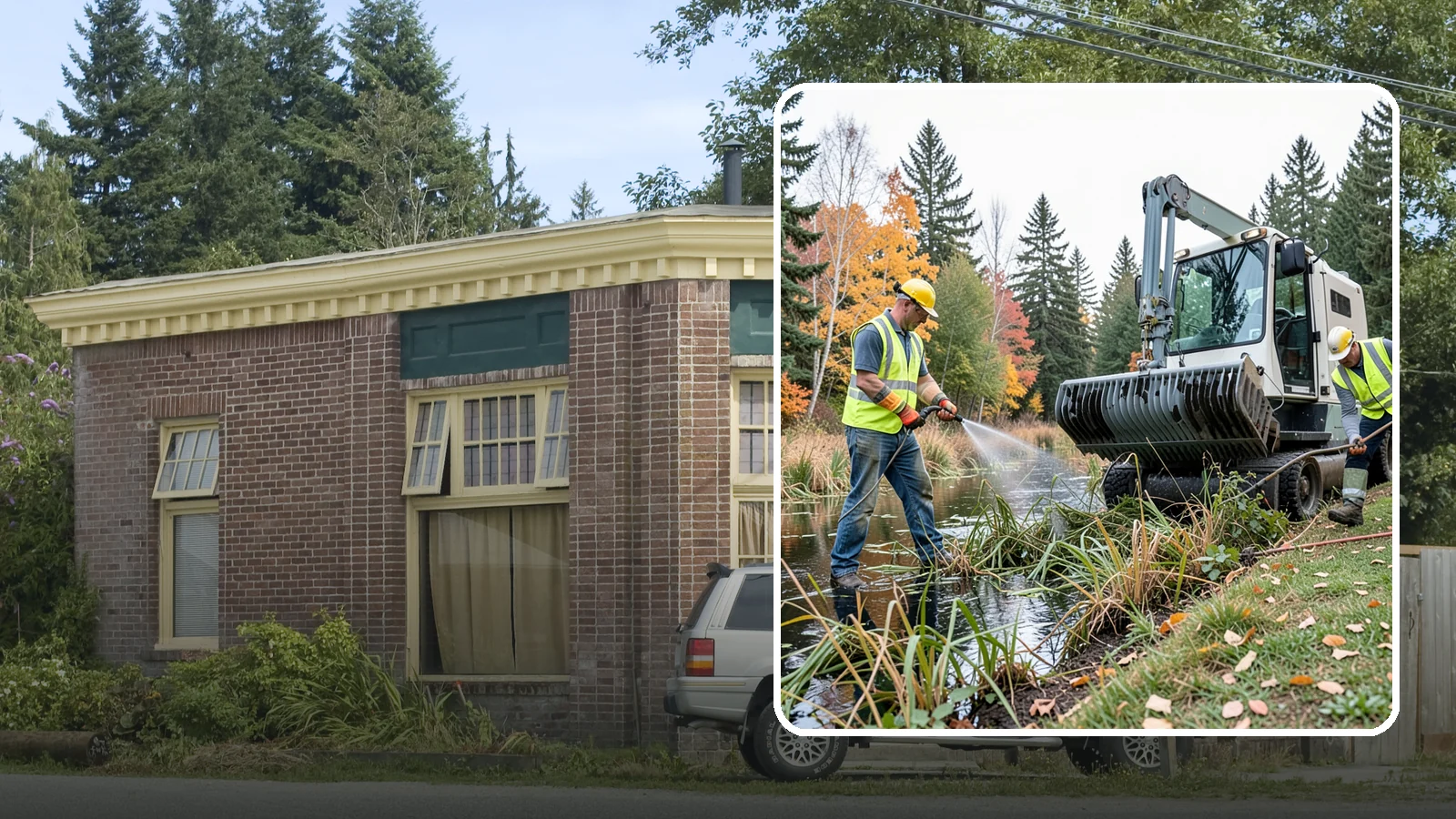 Aquatic Weed Control in Hamilton, Skagit County, WA - Permit-compliant control of invasive aquatic vegetation in municipal ponds, stormwater facilities, and shorelines.