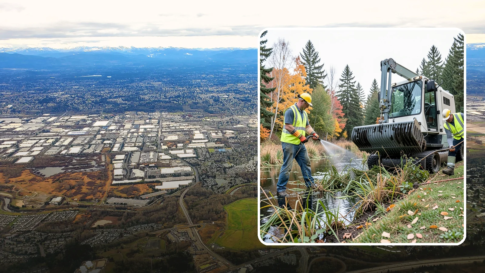 Aquatic Weed Control in Kent, King County, WA - Permit-compliant control of invasive aquatic vegetation in municipal ponds, stormwater facilities, and shorelines.