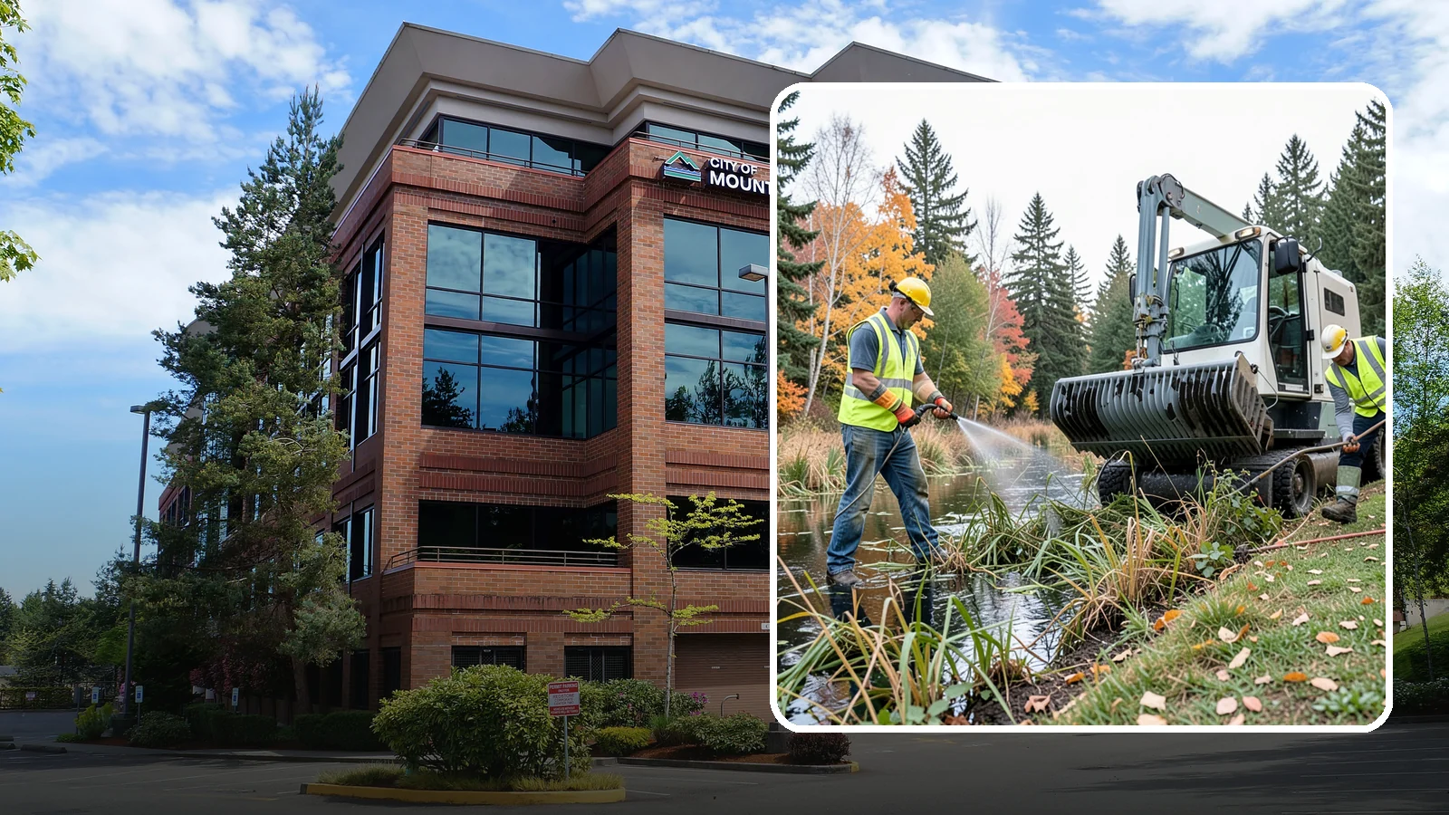 Aquatic Weed Control in Mountlake Terrace, Snohomish County, WA - Permit-compliant control of invasive aquatic vegetation in municipal ponds, stormwater facilities, and shorelines.