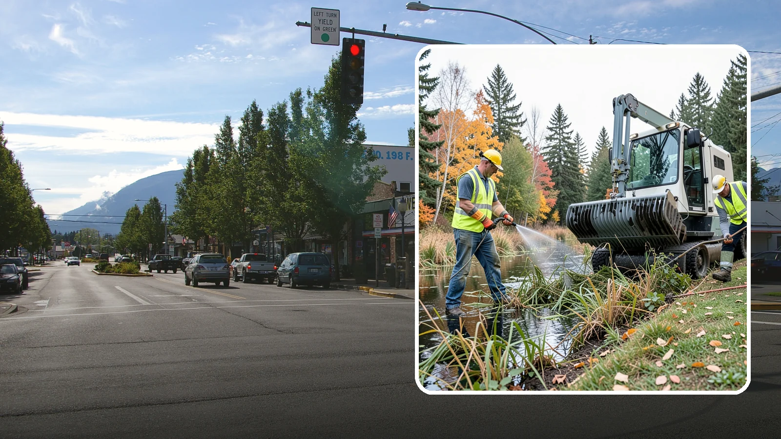Aquatic Weed Control in North Bend, King County, WA - Permit-compliant control of invasive aquatic vegetation in municipal ponds, stormwater facilities, and shorelines.