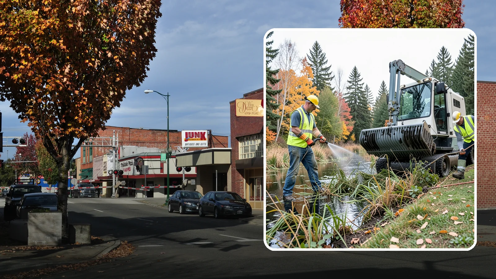 Aquatic Weed Control in Puyallup, Pierce County, WA - Permit-compliant control of invasive aquatic vegetation in municipal ponds, stormwater facilities, and shorelines.