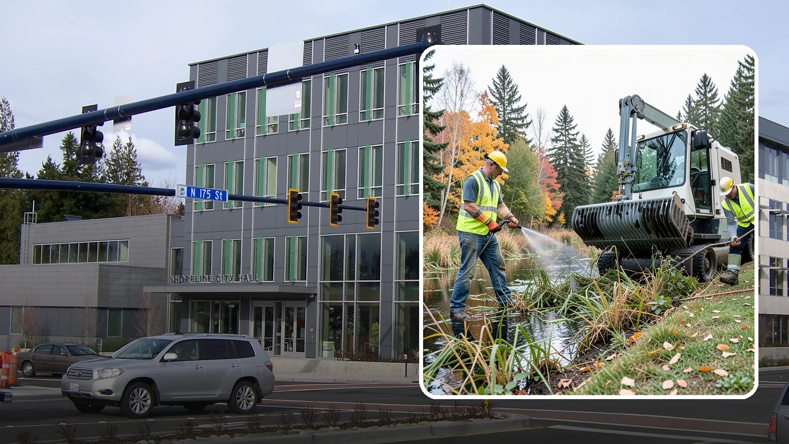 Aquatic Weed Control in Shoreline, King County, WA - Permit-compliant control of invasive aquatic vegetation in municipal ponds, stormwater facilities, and shorelines.