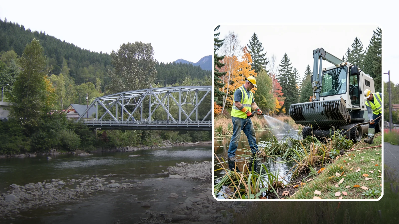 Aquatic Weed Control in Skykomish, King County, WA - Permit-compliant control of invasive aquatic vegetation in municipal ponds, stormwater facilities, and shorelines.