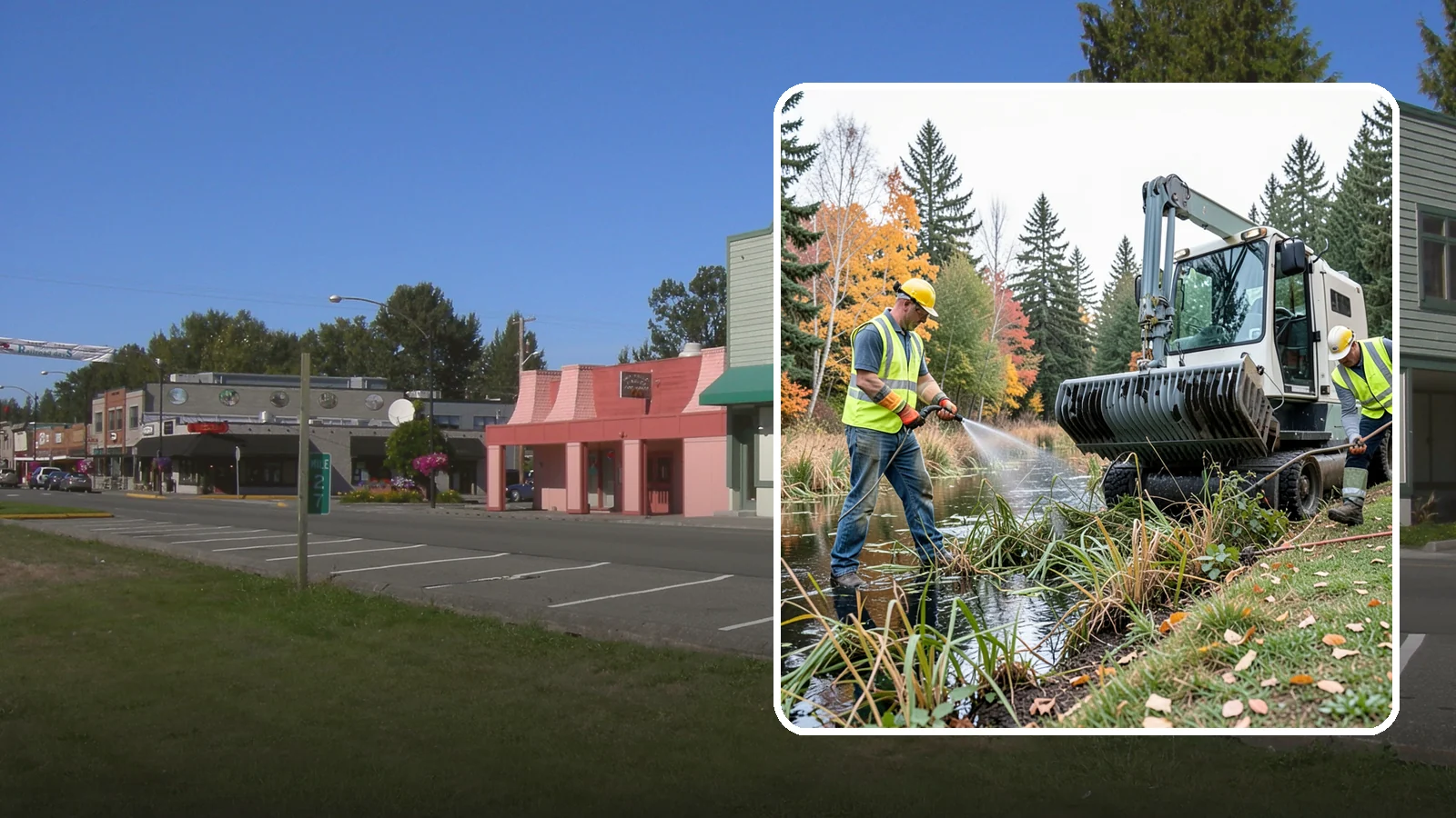 Aquatic Weed Control in Snoqualmie, King County, WA - Permit-compliant control of invasive aquatic vegetation in municipal ponds, stormwater facilities, and shorelines.