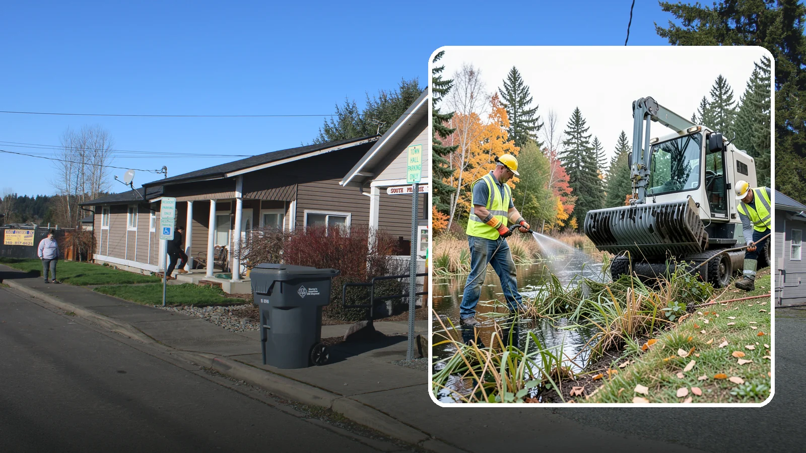 Aquatic Weed Control in South Prairie, Pierce County, WA - Permit-compliant control of invasive aquatic vegetation in municipal ponds, stormwater facilities, and shorelines.