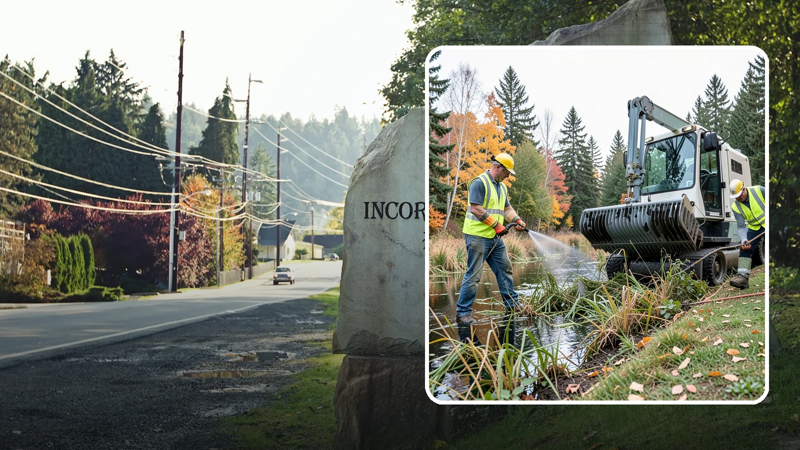 Aquatic Weed Control in Wilkeson, Pierce County, WA - Permit-compliant control of invasive aquatic vegetation in municipal ponds, stormwater facilities, and shorelines.