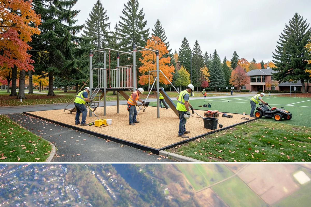 Asphalt Berm Construction in Algona, King County, WA - Berm construction pairs with summer paving projects when warm, dry conditions ensure a solid bond to the pavement.