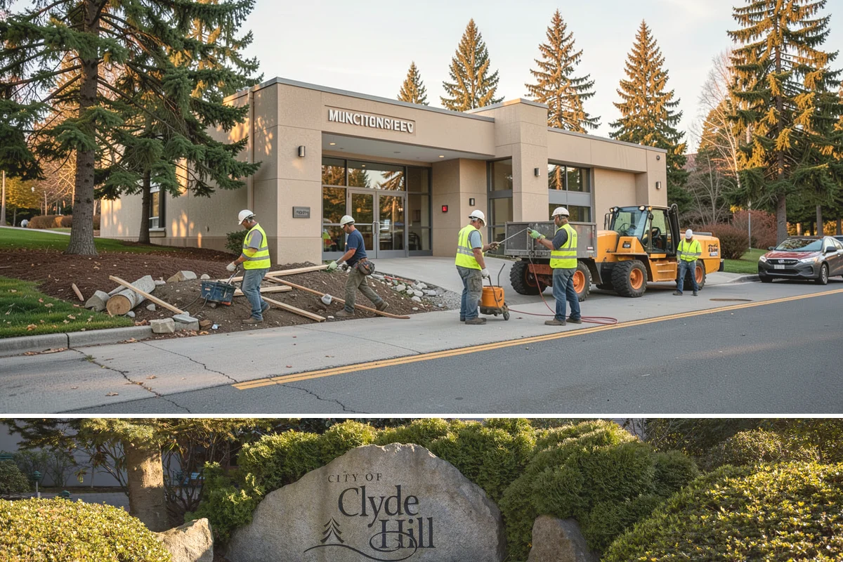 Asphalt Berm Construction in Clyde Hill, King County, WA - Berm construction pairs with summer paving projects when warm, dry conditions ensure a solid bond to the pavement.