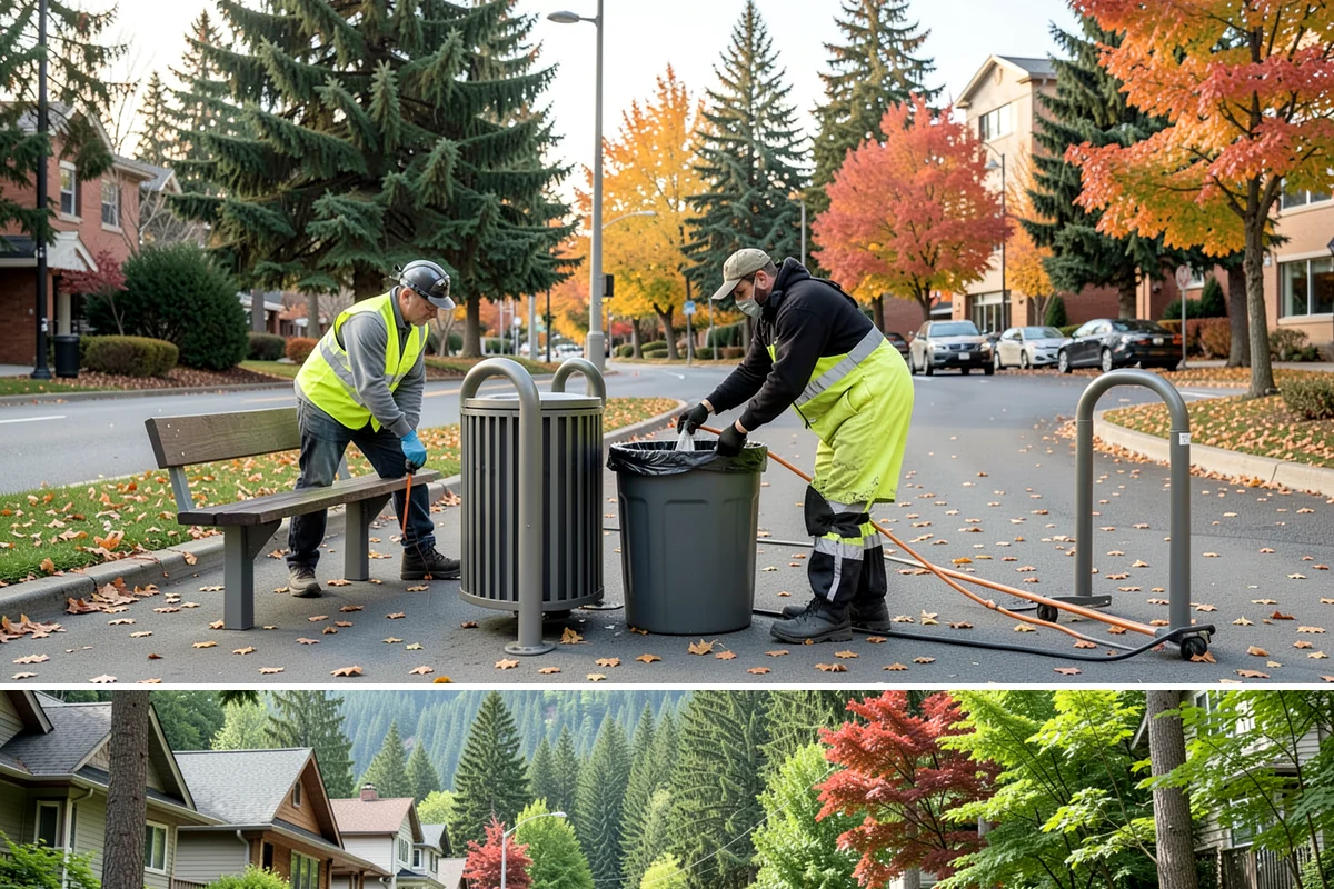 Asphalt Berm Construction in Darrington, Snohomish County, WA - Berm construction pairs with summer paving projects when warm, dry conditions ensure a solid bond to the pavement.