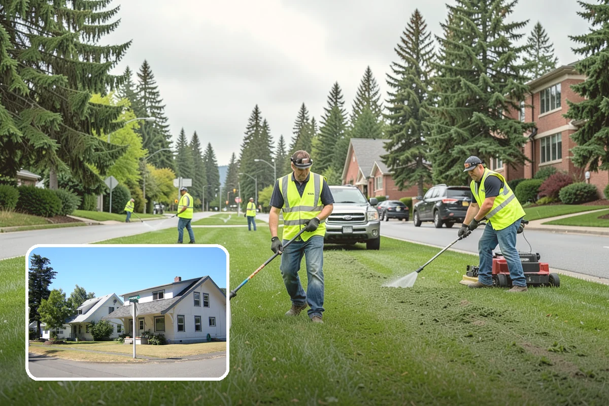 Asphalt Berm Construction in DuPont, Pierce County, WA - Economical alternative to concrete curbing