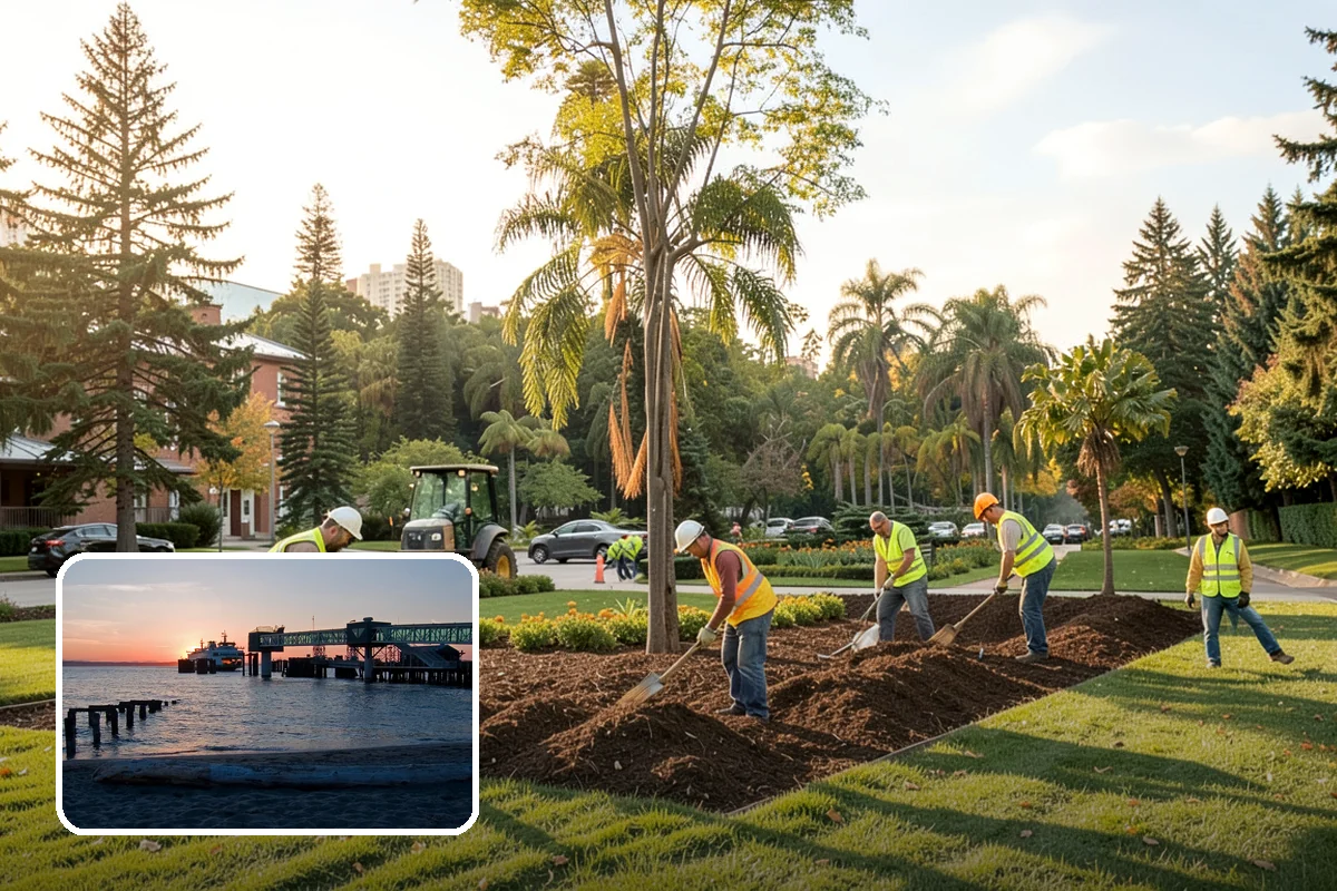 Asphalt Berm Construction in Edmonds, Snohomish County, WA - Economical alternative to concrete curbing