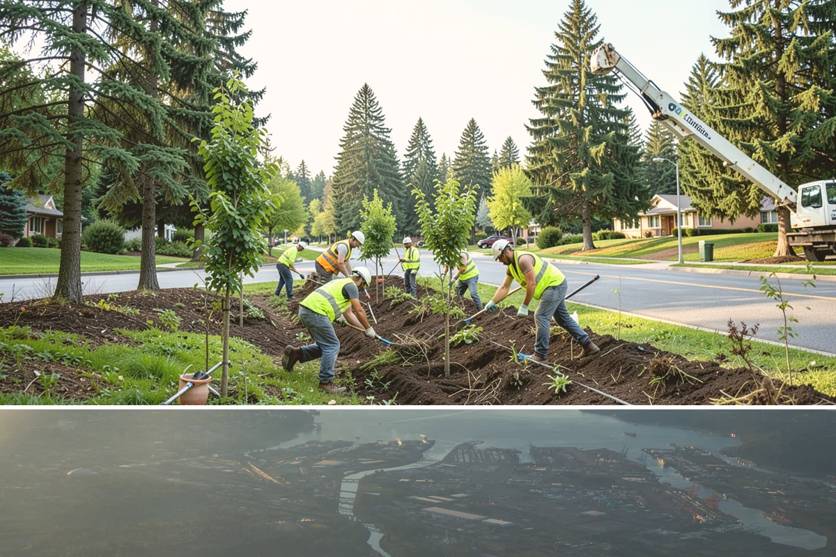 Asphalt Berm Construction in Fife, Pierce County, WA - Berm construction pairs with summer paving projects when warm, dry conditions ensure a solid bond to the pavement.