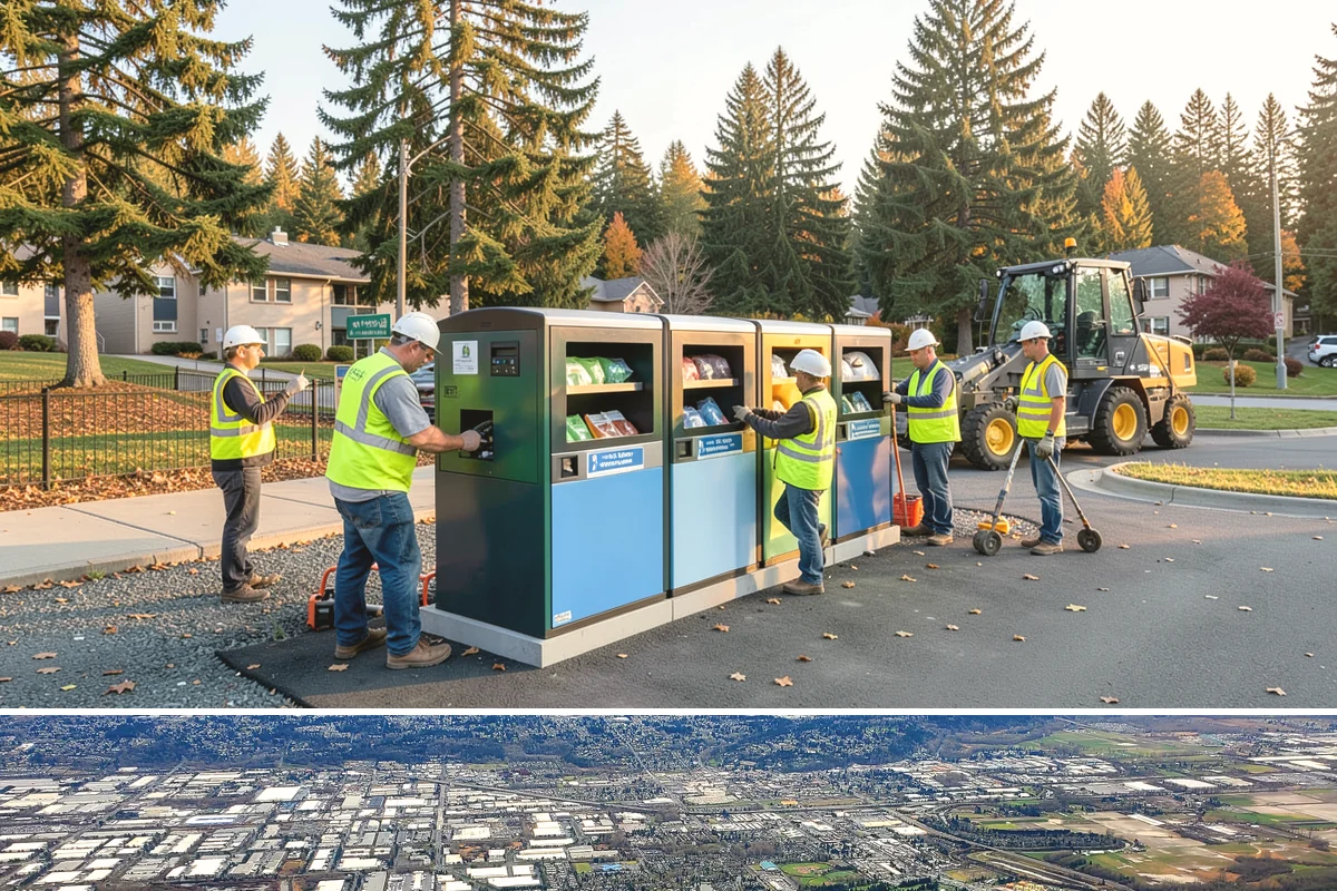Asphalt Berm Construction in Kent, King County, WA - Berm construction pairs with summer paving projects when warm, dry conditions ensure a solid bond to the pavement.