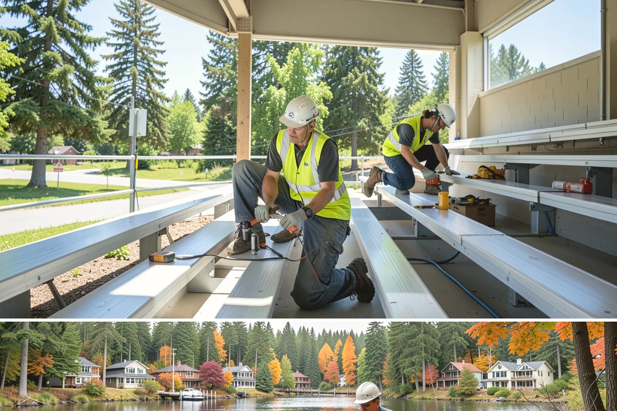 Asphalt Berm Construction in La Conner, Skagit County, WA - Berm construction pairs with summer paving projects when warm, dry conditions ensure a solid bond to the pavement.