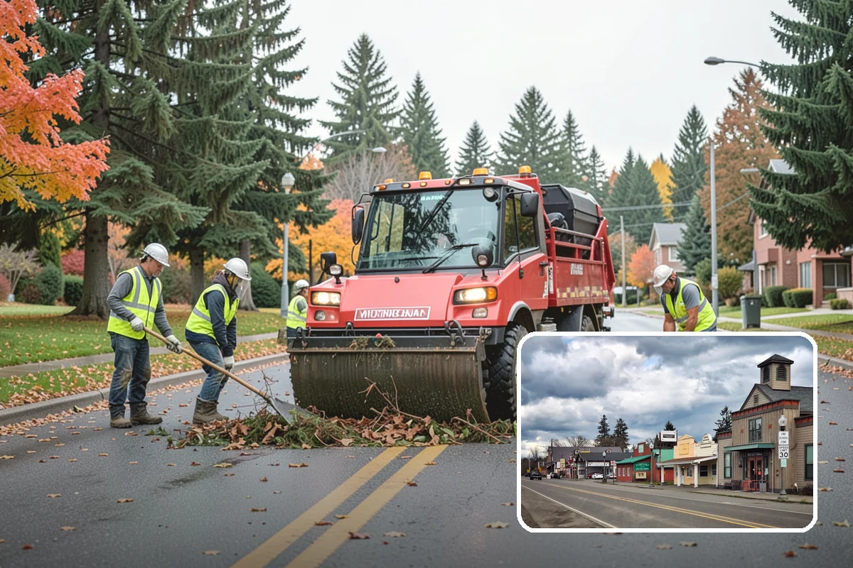 Asphalt Berm Construction in Roy, Pierce County, WA - Economical alternative to concrete curbing