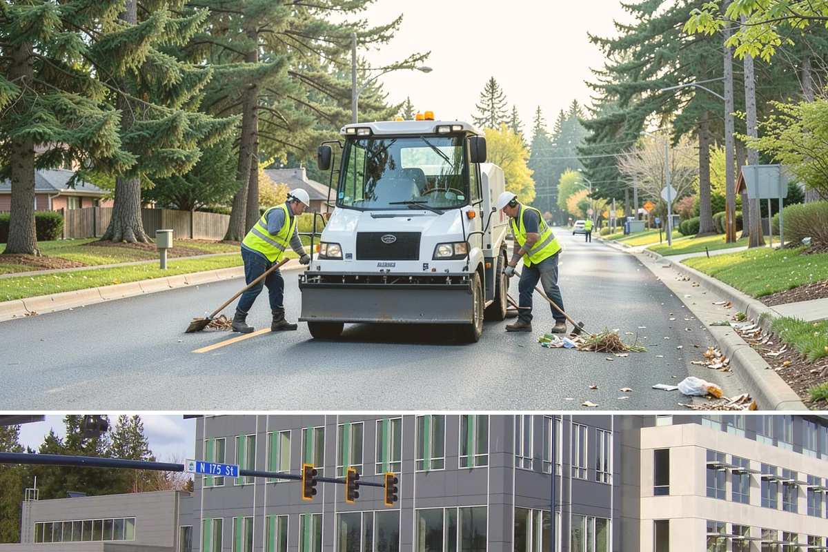 Asphalt Berm Construction in Shoreline, King County, WA - Berm construction pairs with summer paving projects when warm, dry conditions ensure a solid bond to the pavement.