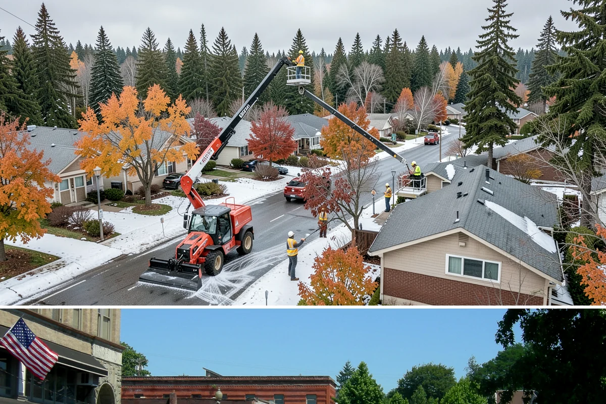 Asphalt Berm Construction in Snohomish, Snohomish County, WA - Berm construction pairs with summer paving projects when warm, dry conditions ensure a solid bond to the pavement.