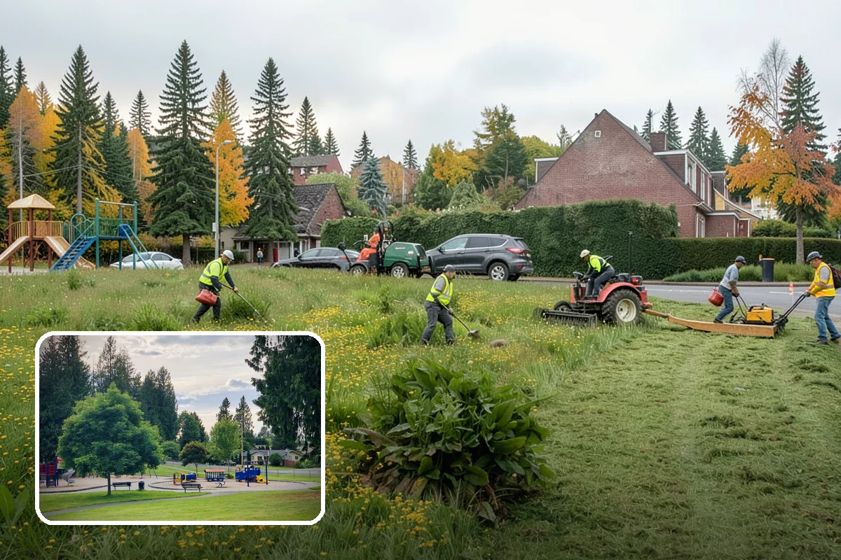 Asphalt Milling in Bonney Lake, Pierce County, WA - Restores correct grade and curb reveal before overlay