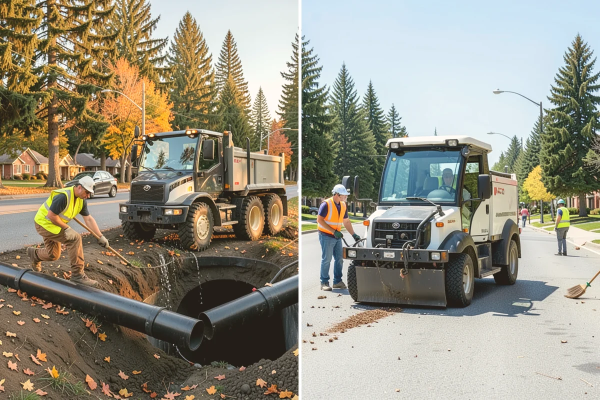 Asphalt Milling in Brier, Snohomish County, WA - Establish milling depth, grade, and cross-slope