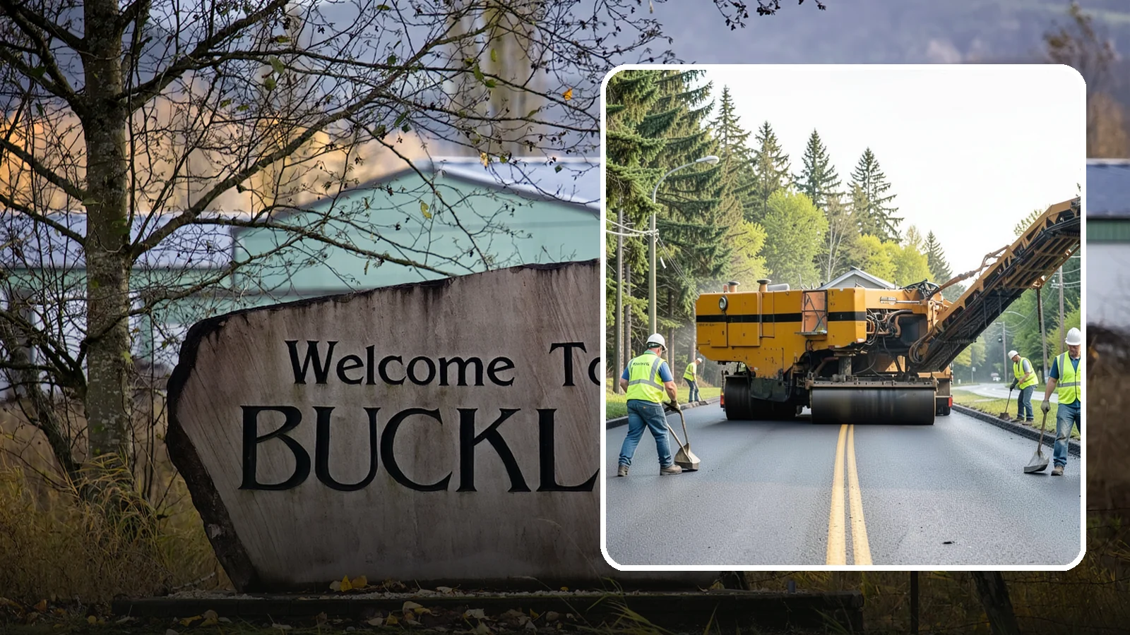Asphalt Milling in Buckley, Pierce County, WA - Cold milling that removes worn asphalt to grade in preparation for overlays and reconstruction.