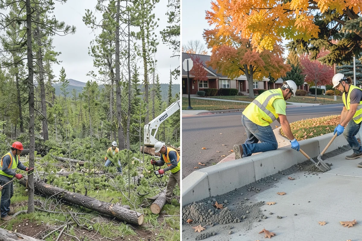 Asphalt Milling in Buckley, Pierce County, WA - Establish milling depth, grade, and cross-slope