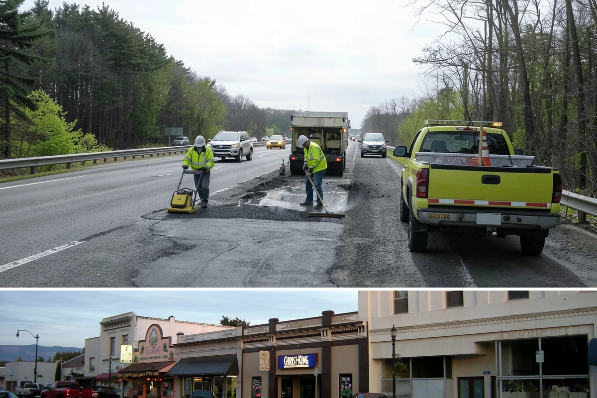 Asphalt Milling in Burlington, Skagit County, WA - Milling is coordinated tightly with the summer paving schedule so a milled surface is not left exposed through wet weather.