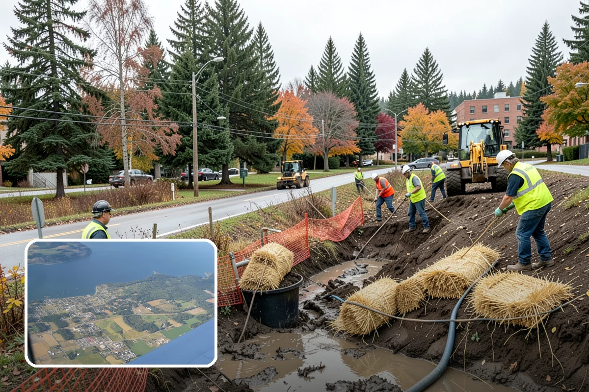 Asphalt Milling in Coupeville, Island County, WA - Restores correct grade and curb reveal before overlay