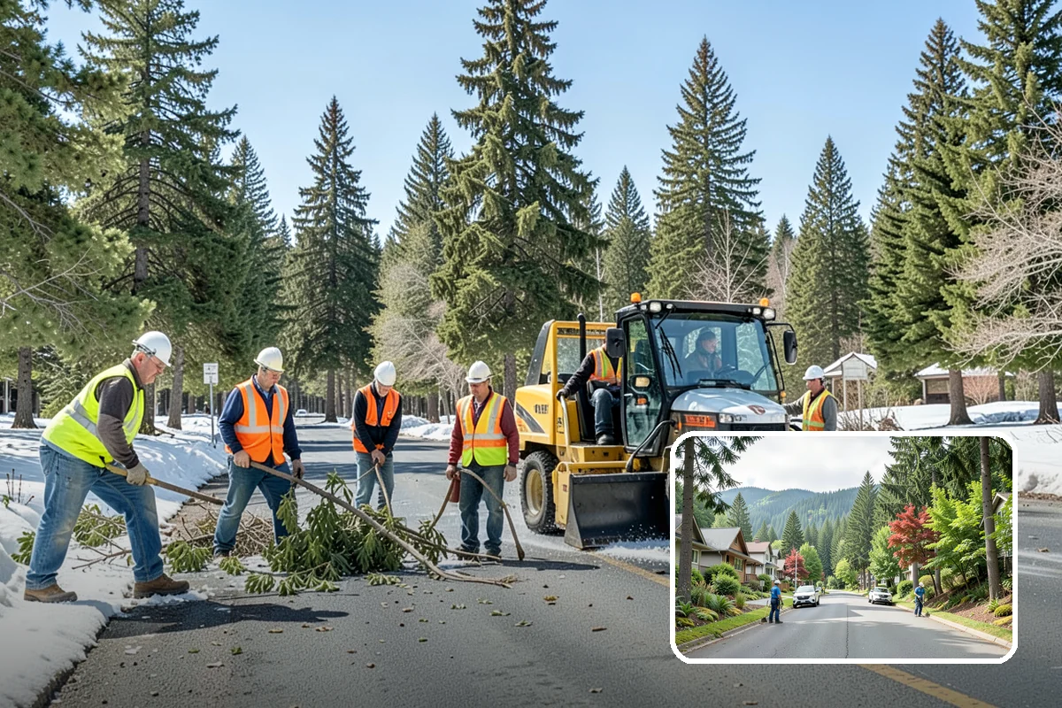 Asphalt Milling in Darrington, Snohomish County, WA - Restores correct grade and curb reveal before overlay