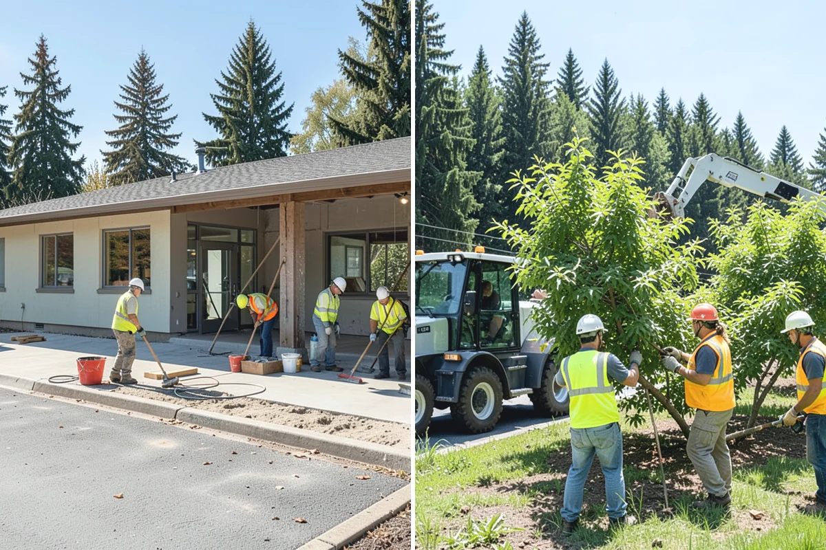 Asphalt Milling in Des Moines, King County, WA - Establish milling depth, grade, and cross-slope