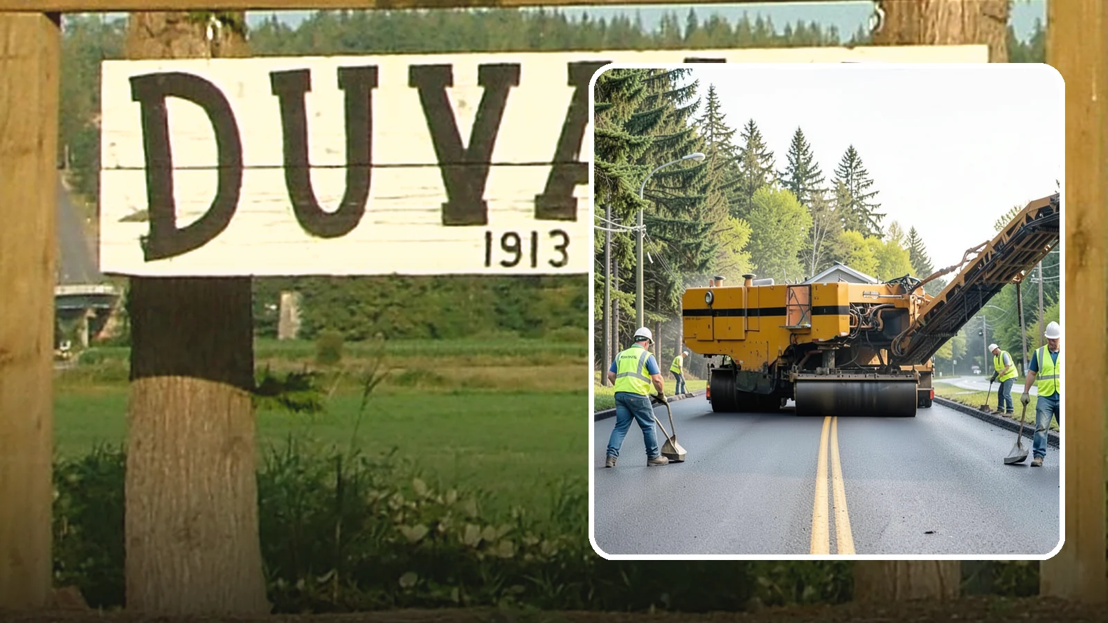 Asphalt Milling in Duvall, King County, WA - Cold milling that removes worn asphalt to grade in preparation for overlays and reconstruction.