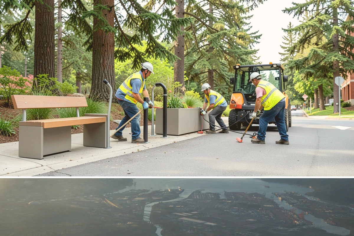 Asphalt Milling in Fife, Pierce County, WA - Milling is coordinated tightly with the summer paving schedule so a milled surface is not left exposed through wet weather.