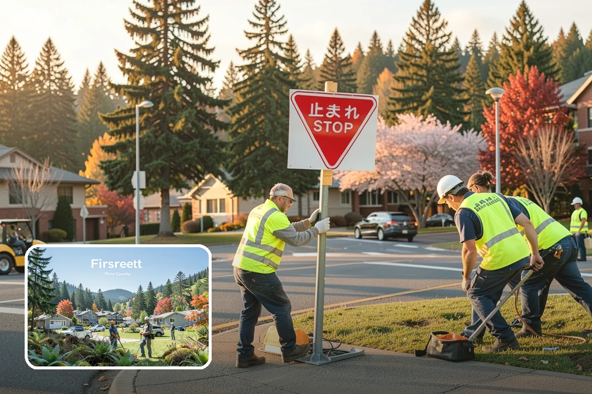 Asphalt Milling in Fircrest, Pierce County, WA - Restores correct grade and curb reveal before overlay