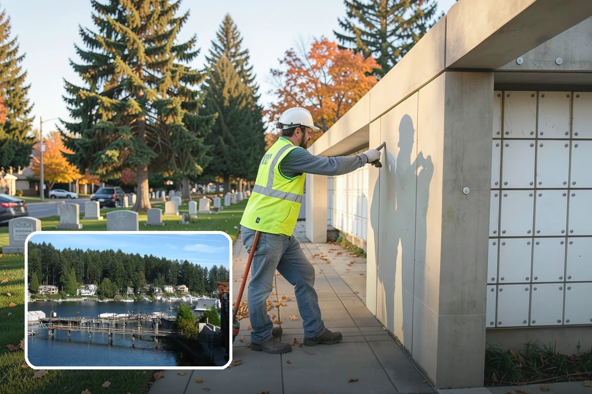 Asphalt Milling in Gig Harbor, Pierce County, WA - Restores correct grade and curb reveal before overlay