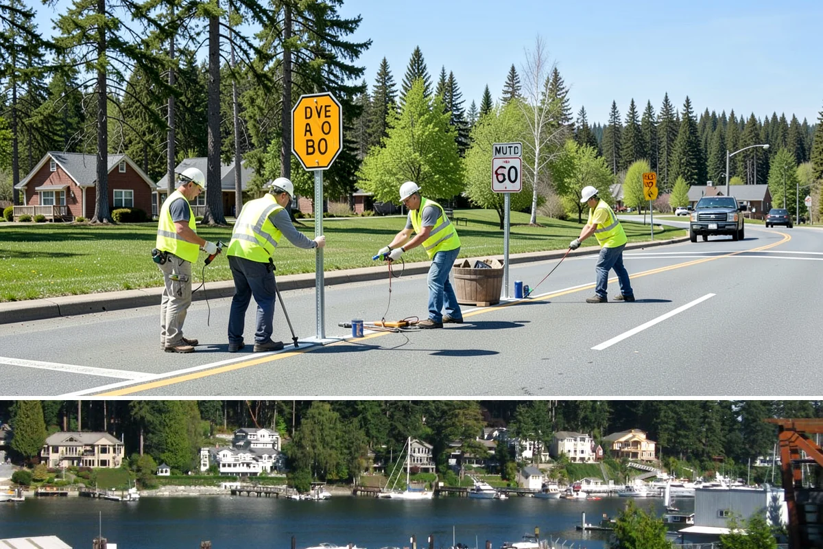 Asphalt Milling in Gig Harbor, Pierce County, WA - Milling is coordinated tightly with the summer paving schedule so a milled surface is not left exposed through wet weather.