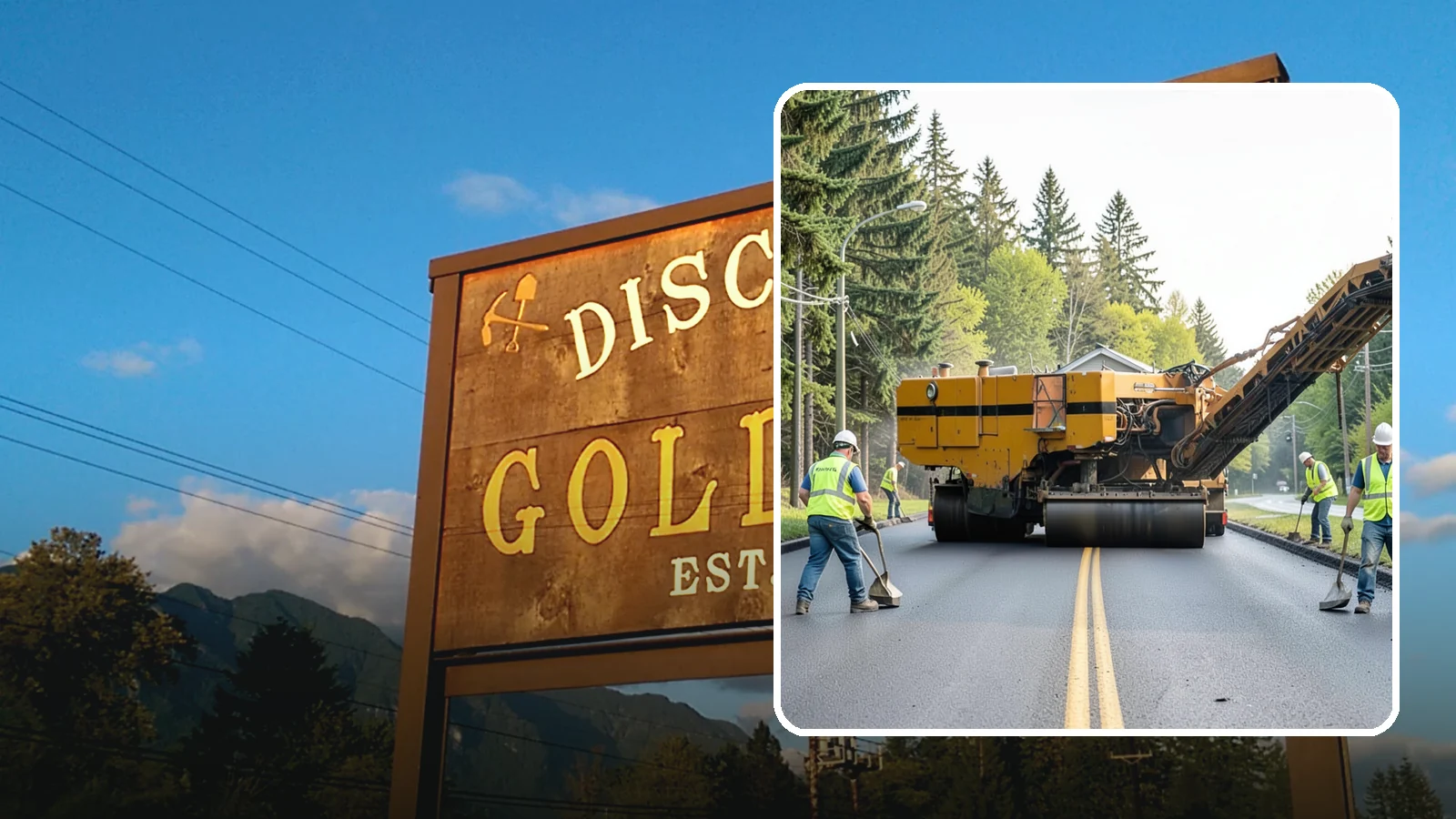 Asphalt Milling in Gold Bar, Snohomish County, WA - Cold milling that removes worn asphalt to grade in preparation for overlays and reconstruction.