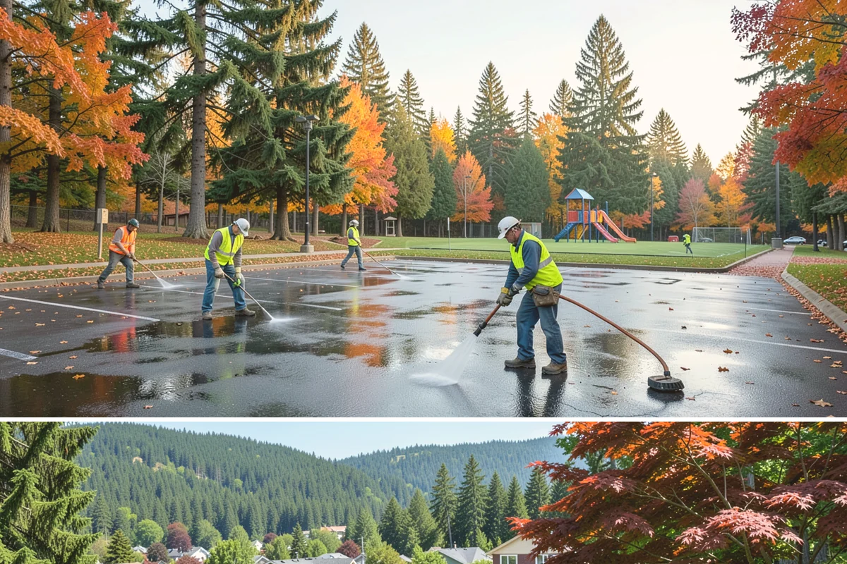 Asphalt Milling in Index, Snohomish County, WA - Milling is coordinated tightly with the summer paving schedule so a milled surface is not left exposed through wet weather.