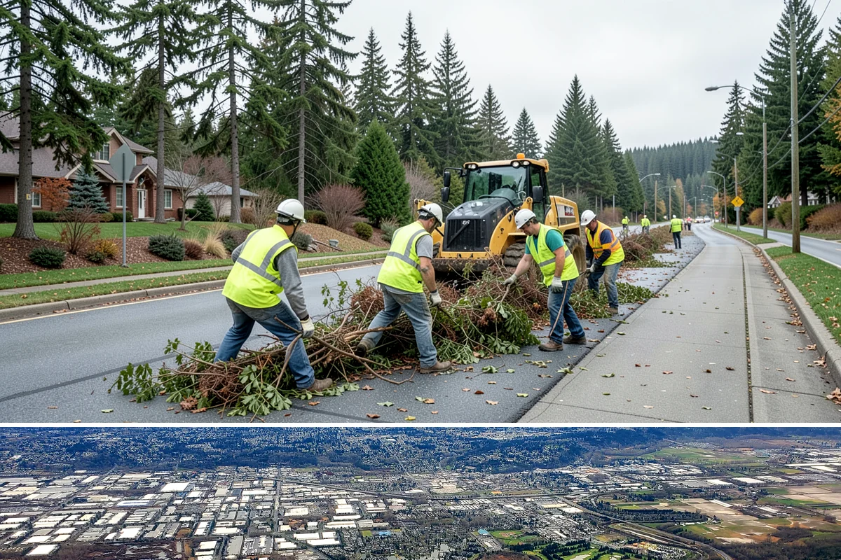 Asphalt Milling in Kent, King County, WA - Milling is coordinated tightly with the summer paving schedule so a milled surface is not left exposed through wet weather.