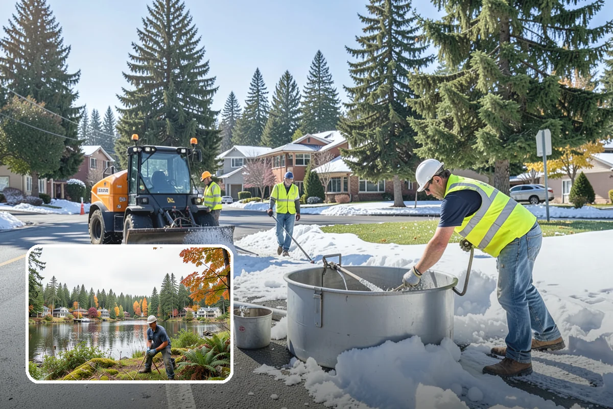 Asphalt Milling in La Conner, Skagit County, WA - Restores correct grade and curb reveal before overlay