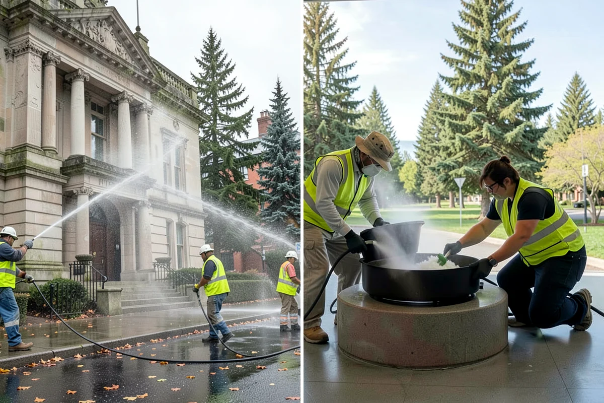 Asphalt Milling in Lakewood, Pierce County, WA - Establish milling depth, grade, and cross-slope