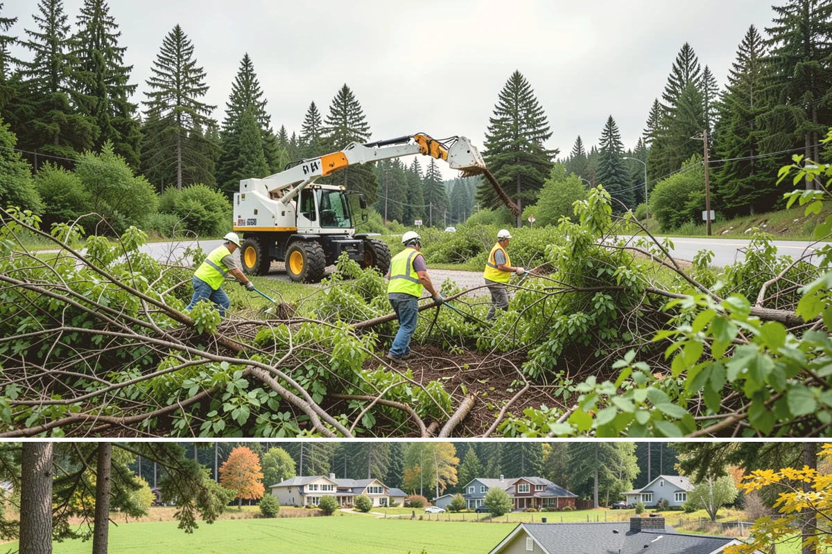 Asphalt Milling in Lyman, Skagit County, WA - Milling is coordinated tightly with the summer paving schedule so a milled surface is not left exposed through wet weather.