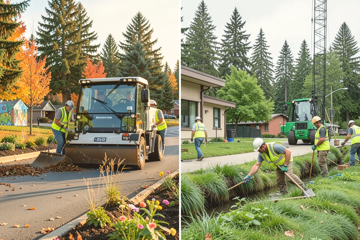 Asphalt Milling in Lynnwood, Snohomish County, WA - Establish milling depth, grade, and cross-slope