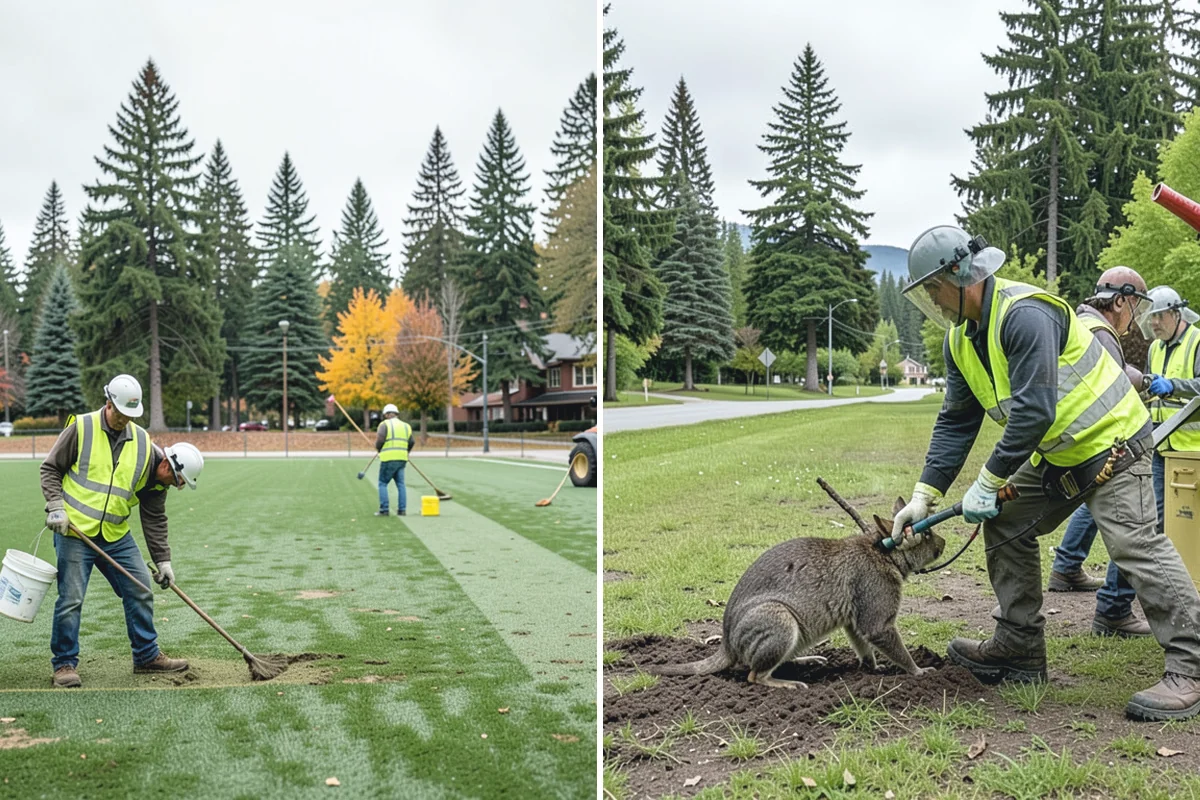 Asphalt Milling in Marysville, Snohomish County, WA - Establish milling depth, grade, and cross-slope