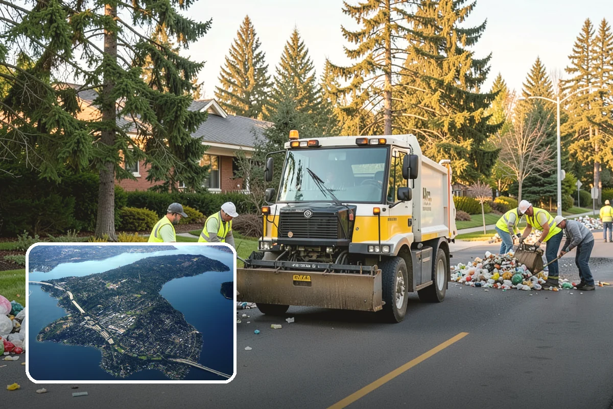 Asphalt Milling in Mercer Island, King County, WA - Restores correct grade and curb reveal before overlay