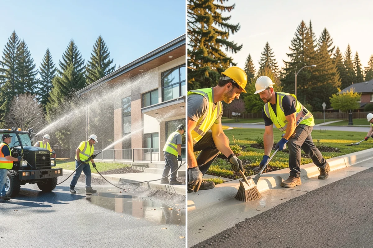 Asphalt Milling in Mount Vernon, Skagit County, WA - Establish milling depth, grade, and cross-slope