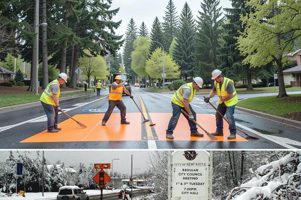 Asphalt Milling in Newcastle, King County, WA - Milling is coordinated tightly with the summer paving schedule so a milled surface is not left exposed through wet weather.