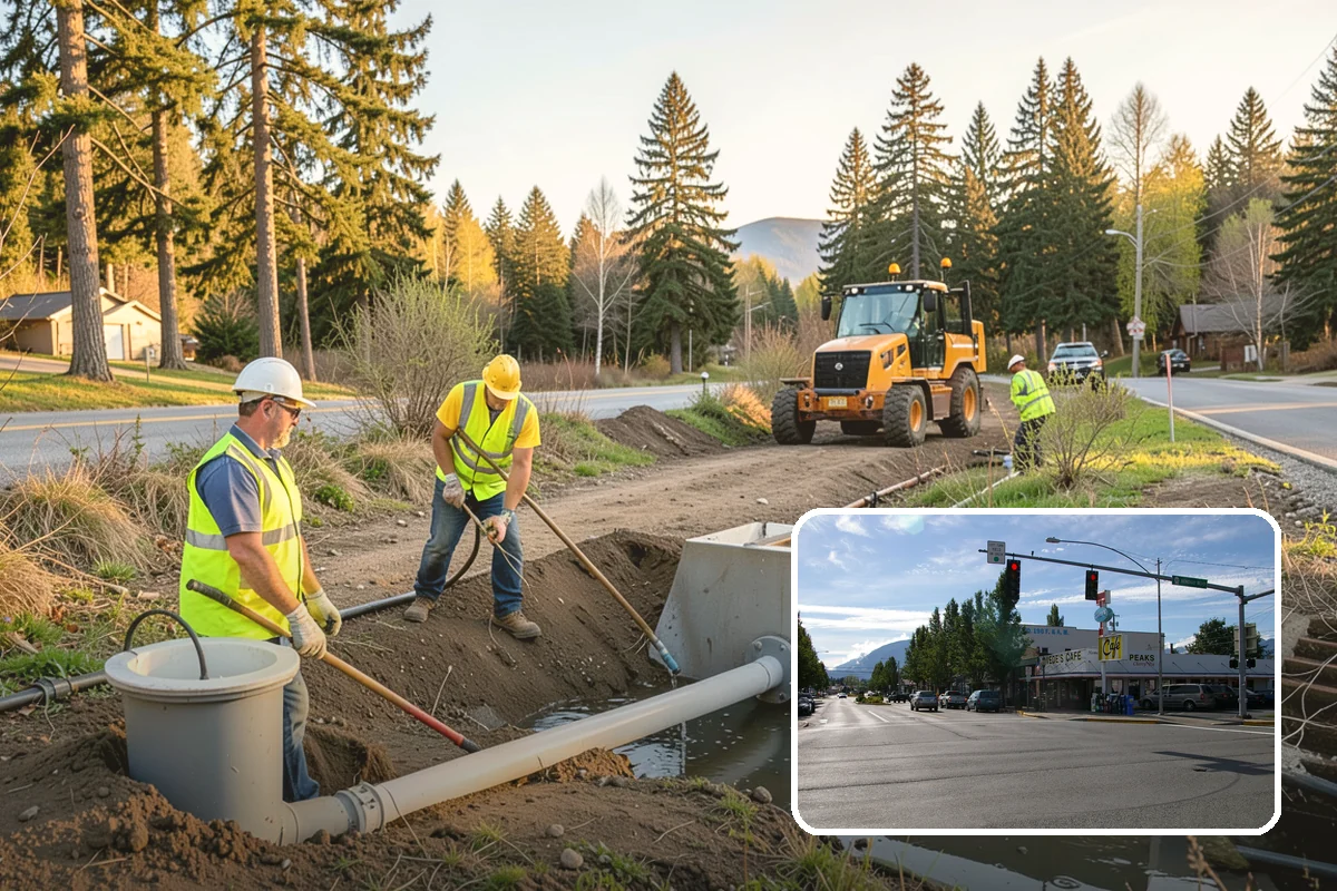 Asphalt Milling in North Bend, King County, WA - Restores correct grade and curb reveal before overlay