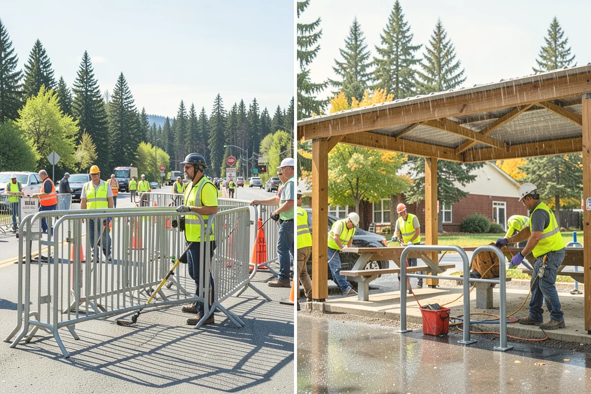 Asphalt Milling in Orting, Pierce County, WA - Establish milling depth, grade, and cross-slope