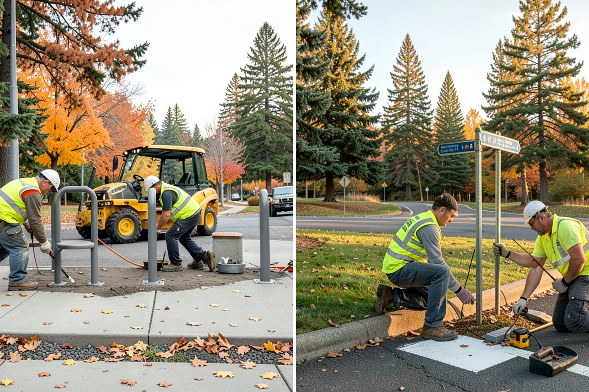Asphalt Milling in Pacific, King County, WA - Establish milling depth, grade, and cross-slope