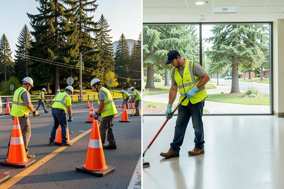 Asphalt Milling in Seattle, King County, WA - Establish milling depth, grade, and cross-slope